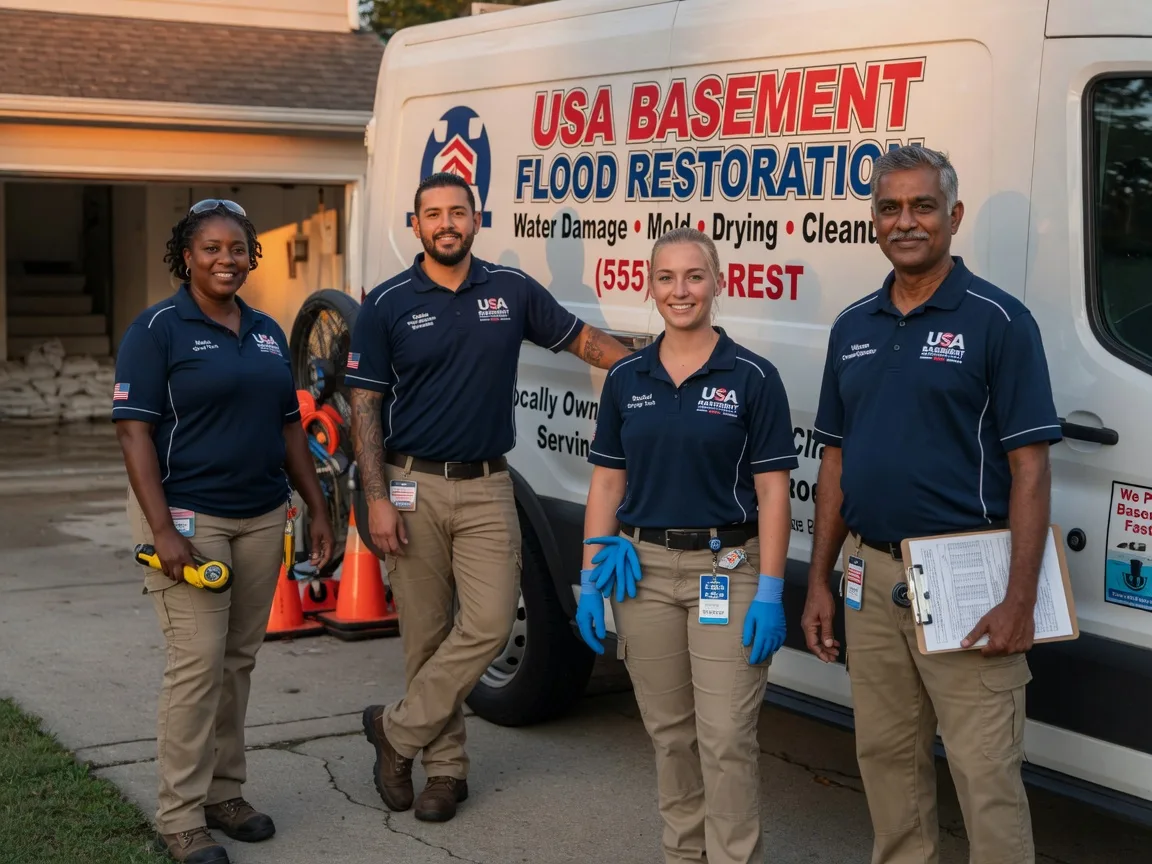 Basement Flood Cleanup company in Fairwater, WI