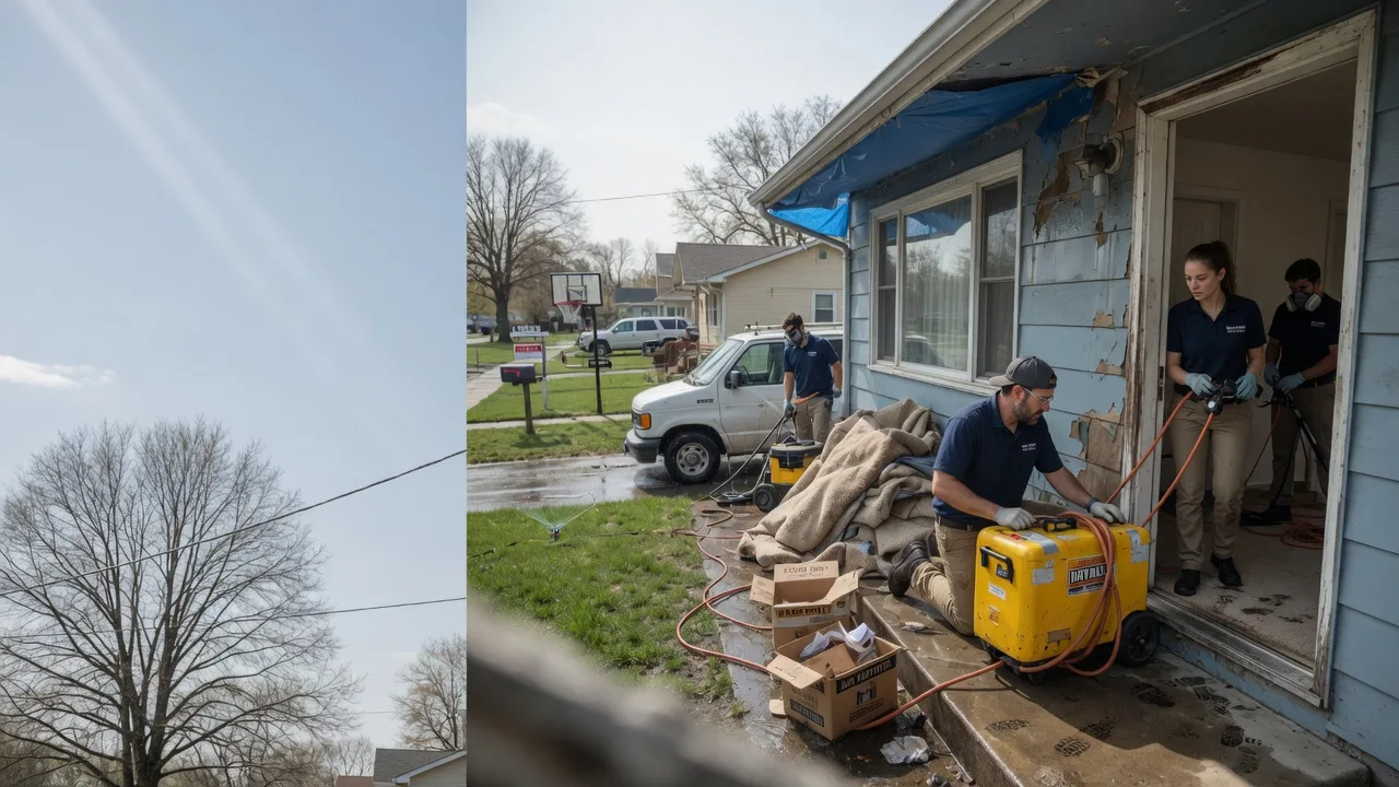 Basement Flood Cleanup in Fairwater, WI near me